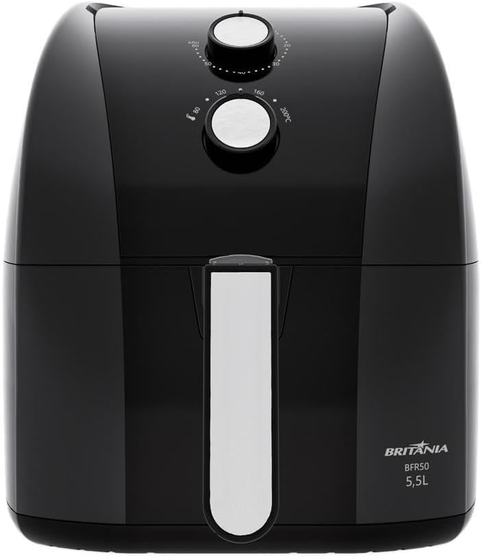 Fritadeira Air Fryer Britânia 5,5L 1500W BFR50 Redstone 220V