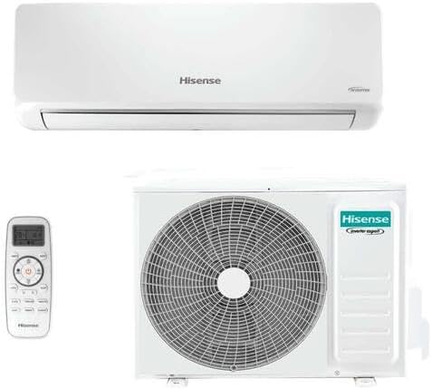 AR CONDICIONADO SPLIT INVERTER HISENSE R-32 HI-WALL 9000 BTUS QUENTE E FRIO WI-FI 220V