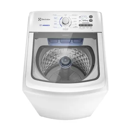 Máquina de Lavar Electrolux 13kg Branca Essential Care com Cesto Inox e Jet&Clean (LED13) 110/220V