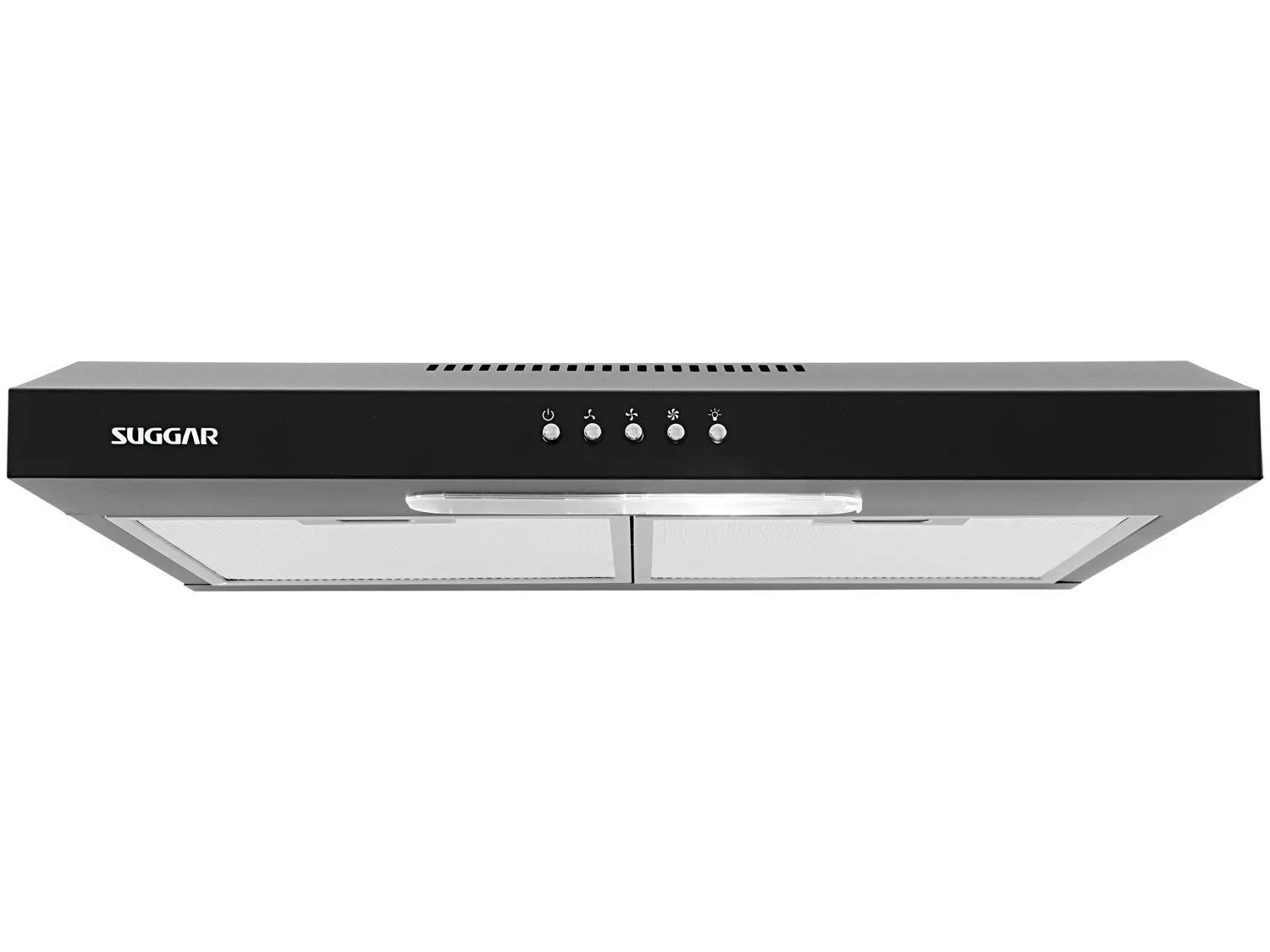 Depurador E Exaustor De Ar Suggar Slim 60cm 3 Velocidades Preto 110/220V - Imagem 5