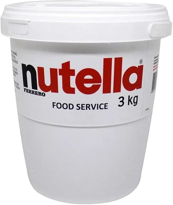Creme de Avelã Nutella Balde 3KG Ferrero - Imagem 4