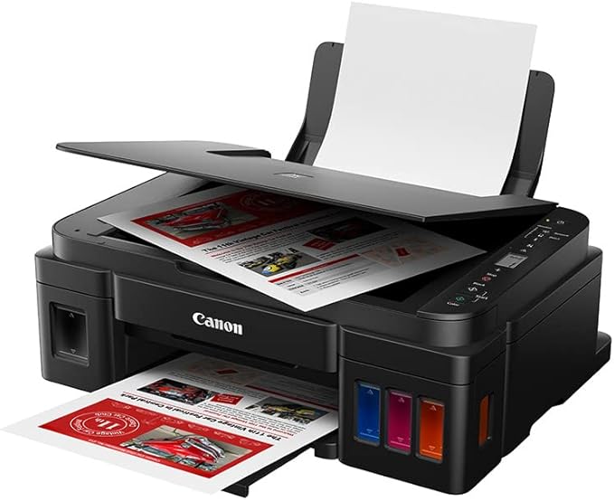 Impressora Multifuncional, Canon, Mega Tank G3110, Tanque de Tinta, Wi-Fi, Preto - Imagem 2