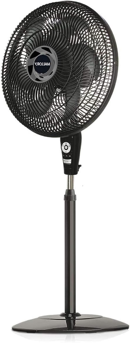 Ventilador de Coluna Mallory Air Timer TS+ Com Controle Remoto 126W, Silencioso, Com Hélice de 6 pás, Auto desligamento programável de até 7 horas - PR-GR - 220V - Imagem 2