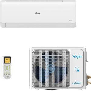 Ar-Condicionado Split HW Inverter Elgin Eco III Wi-Fi 12.000 BTUs R-32 Quente/Frio 220V