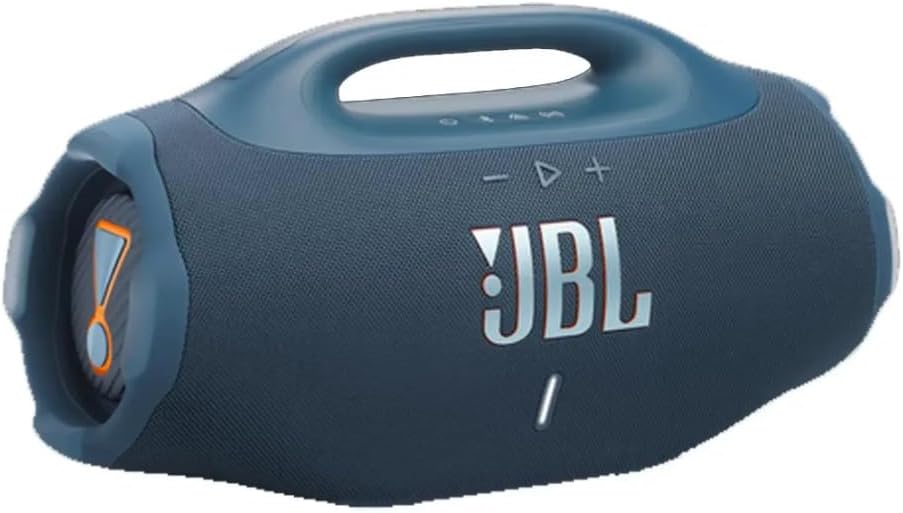 JBL Boombox 4, Altifalante Bluetooth portátil, som JBL Pro, AI Sound Boost, resistente à água/pó IP68, autonomia de 34 h, Life, Auracast, 2 configurações de reforço de graves, azul - Imagem 6