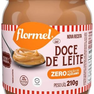 Doce de Leite Cremoso FLORMEL 210 Gramas (pacote variado).