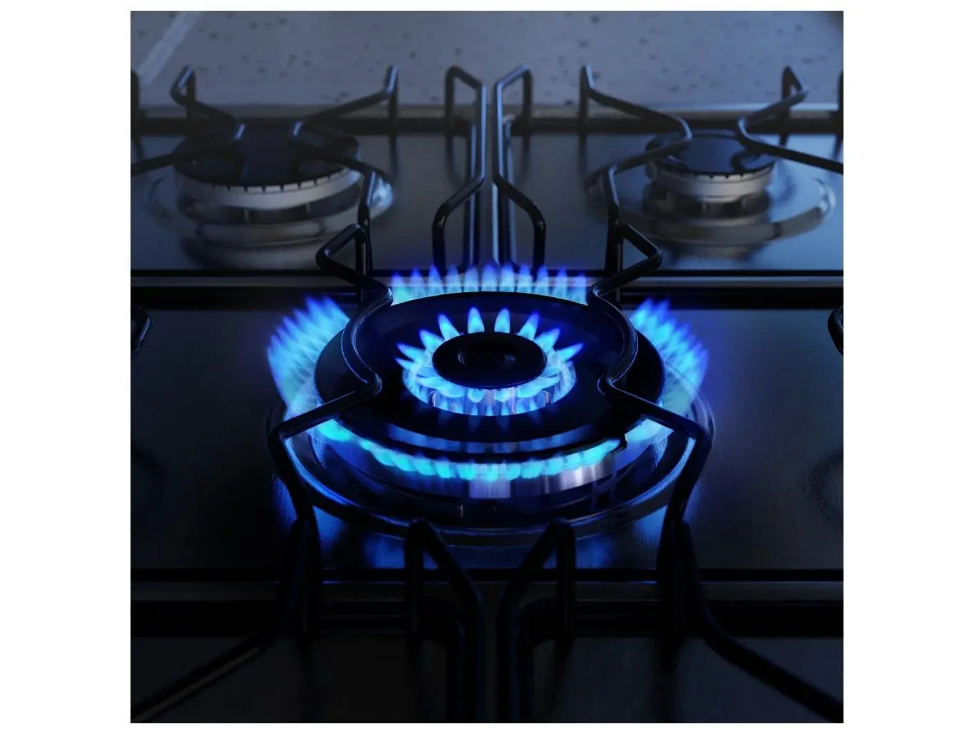 Fogão 5 Bocas Electrolux Inox Cinza Efficient FE5IG 110/220V - Imagem 4
