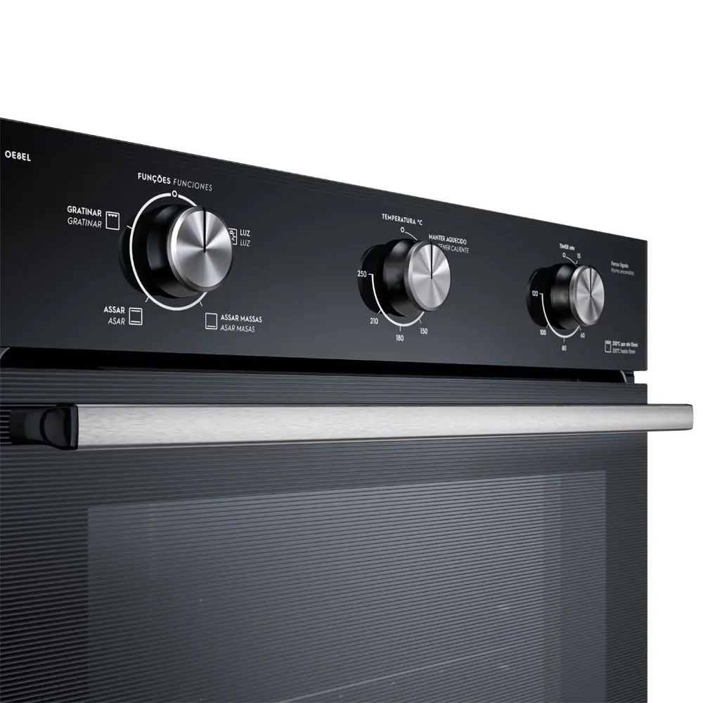Forno de Embutir Elétrico Electrolux 80L Efficient com PerfectCook (OE8EL) 110/220V - Imagem 4