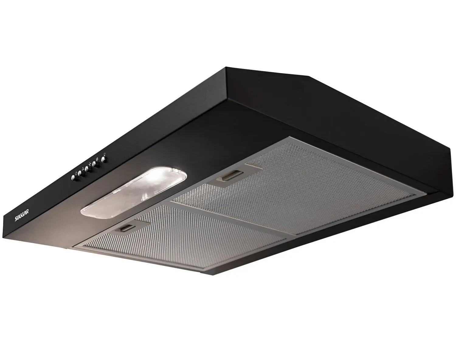 Depurador E Exaustor De Ar Suggar Slim 60cm 3 Velocidades Preto 110/220V - Imagem 2
