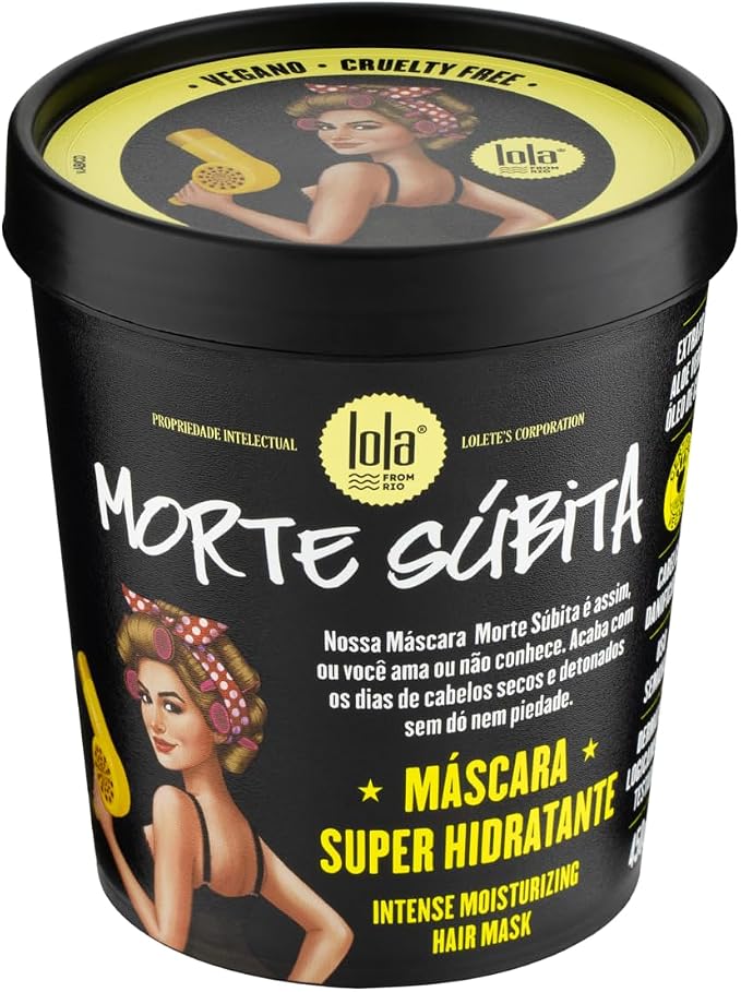 Morte Súbita Máscara Super Hidratante 450g , Lola Cosmetics - Imagem 2