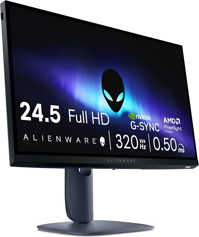 Monitor Gamer Alienware 25", Full Hd, 320 Hz, Fast Ips, Aw2525hm