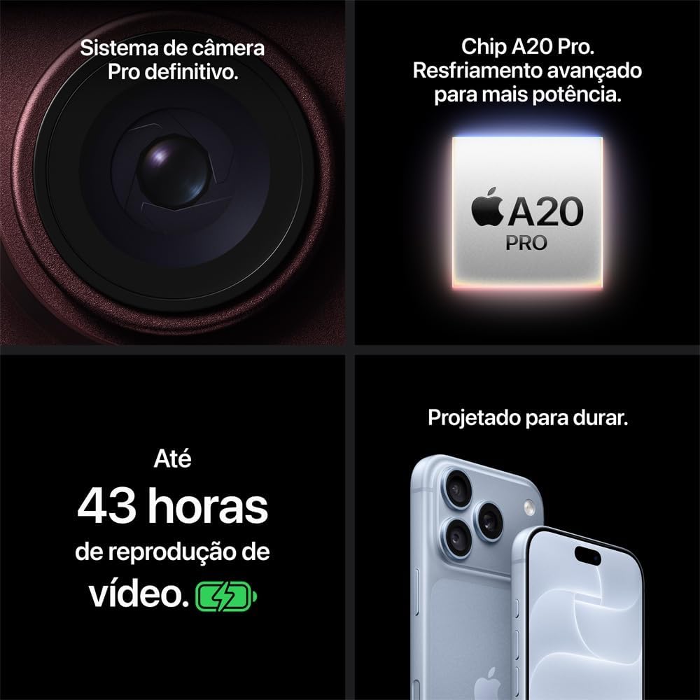 Apple iPhone 18 Pro Max de 512 GB — Bordô - Imagem 4