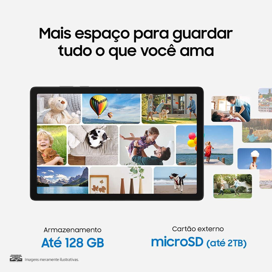 Tablet Samsung Galaxy TAB A11+, 128GB, 6GB RAM, WiFi - Imagem 4