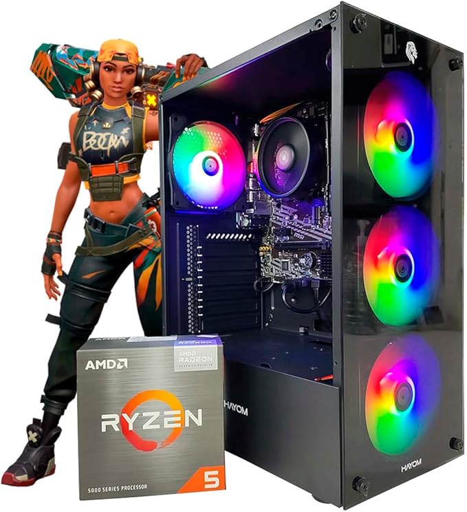 PC GAMER RYZEN 5 5600GT, 16GB DDR4, SSD 480GB, VEGA 7