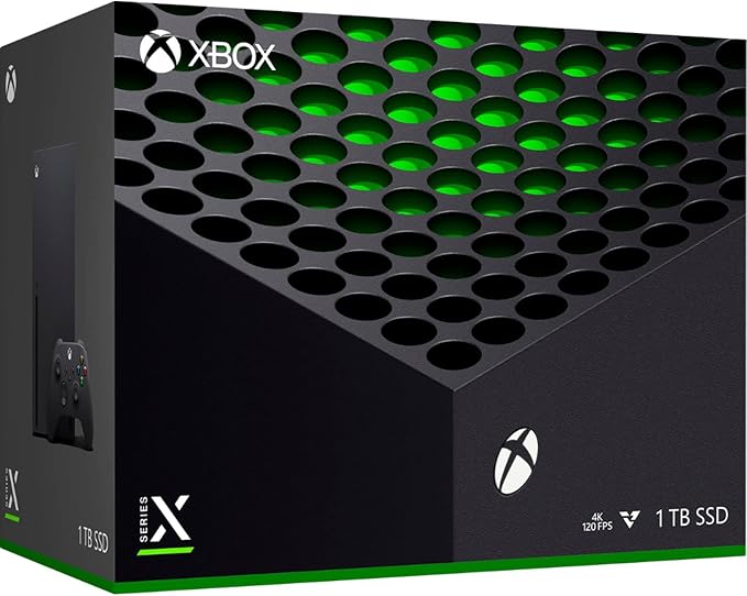 Microsoft Xbox Series X 1TB + 1 Controle Sem Fio - Compatível com Milhares de Jogos, Desempenho Ajustado, Jogos Verdadeiros 4K, Até 120 FPS - Cabo HDMI - Imagem 3