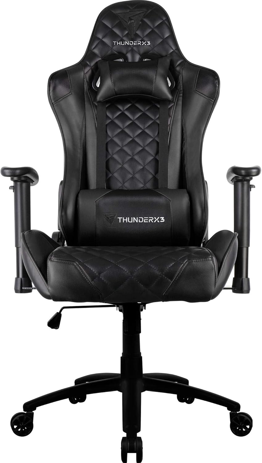 Cadeira Gamer Profissional TGC12 Preta ThunderX3. - Imagem 6