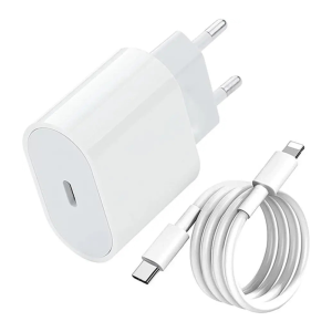 Carregador Turbo Fonte 30w Usb-c+ Cabo Compatível com IPhone 11 12 13 14 Pro X XR XS - agold