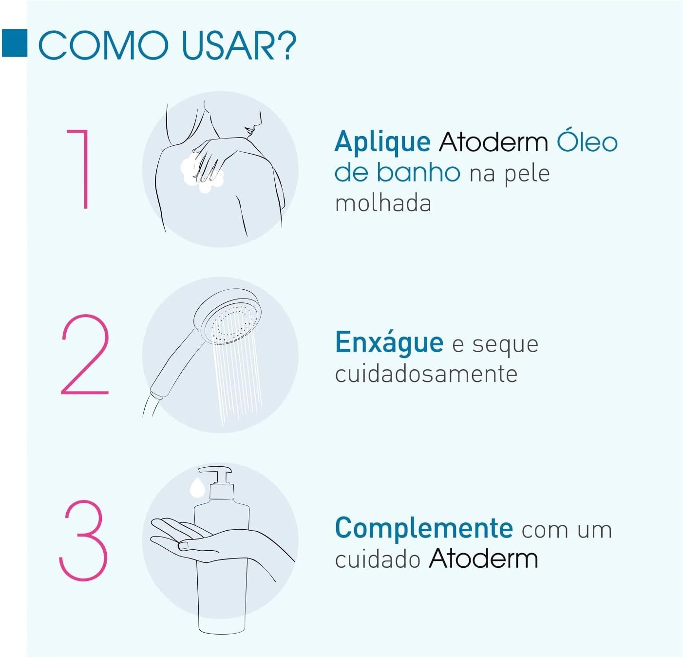 Bioderma Atoderm Óleo de Banho 1 Litro - Higiene Hidratante - Imagem 5