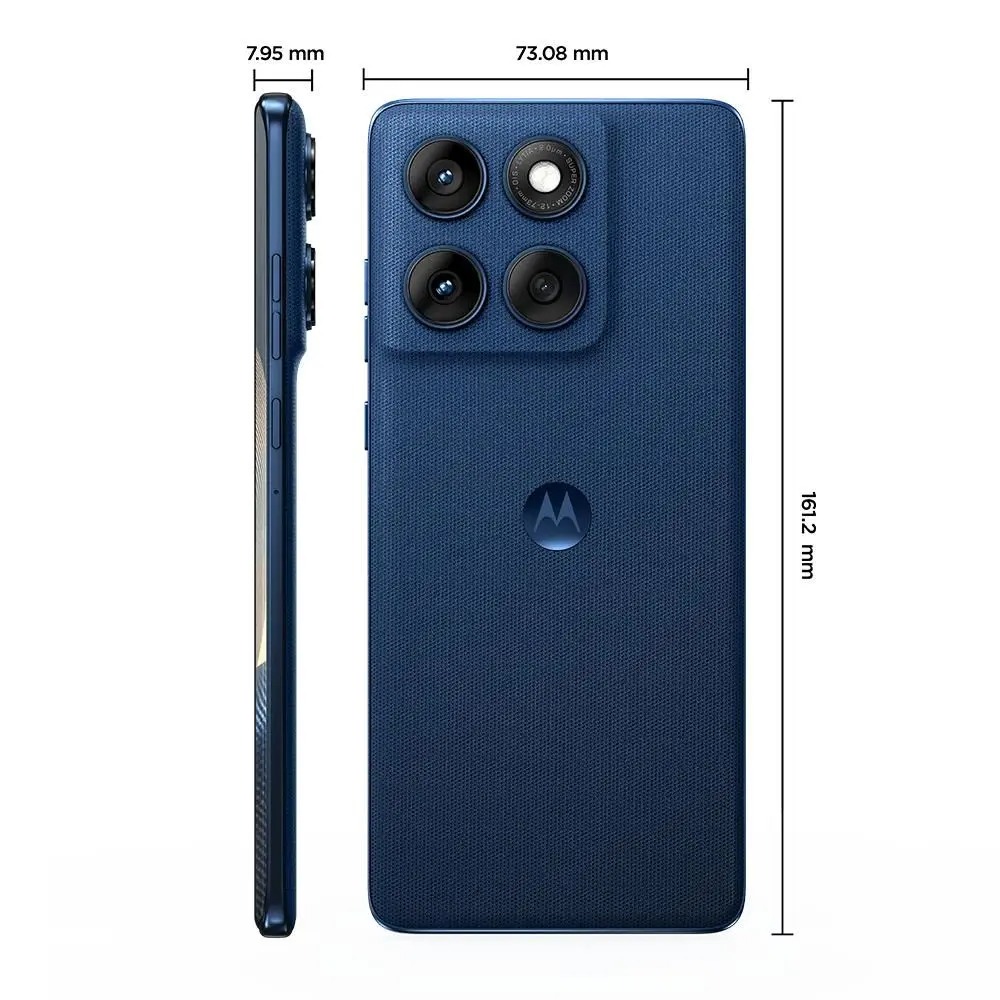 Smartphone Motorola Edge 60 5G 512GB, 12GB RAM, 12GB Ram Boost, Tela QuadCurve, moto AI, 50MP Sony Camera ultrarresistencia militar, IP68, IP69 - Imagem 6