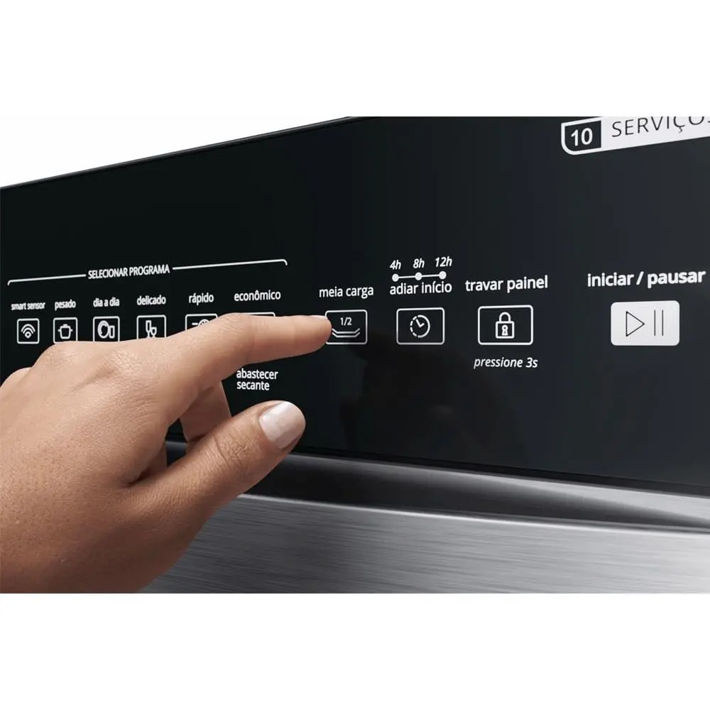 Lava-Louças 10 Serviços Brastemp Cor Inox com Ciclo Pesado - BLF10BR 110/220V - Imagem 5