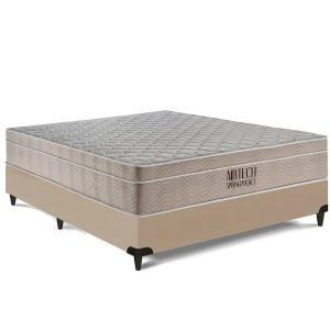Cama box e Colchão Airtech Springpocket (138x188) - Ortobom
