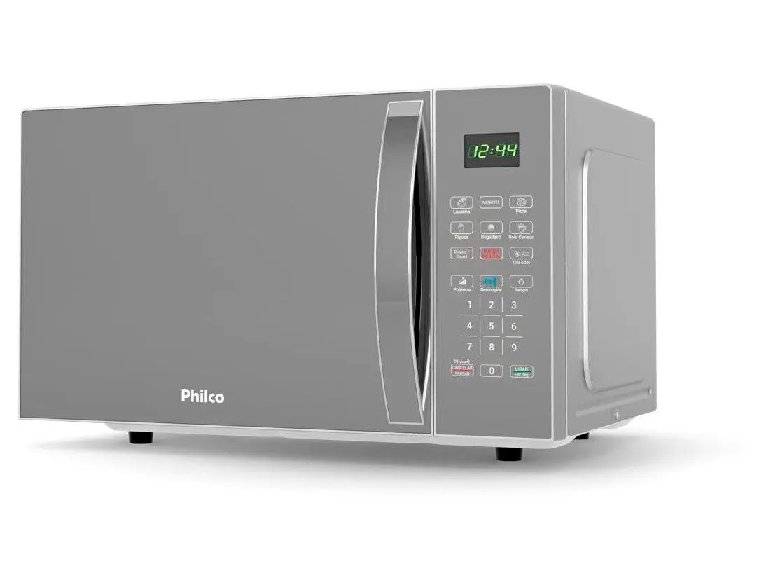 Micro-ondas Philco 28L Prata Espelhado PMO30S 110/220V - Imagem 5