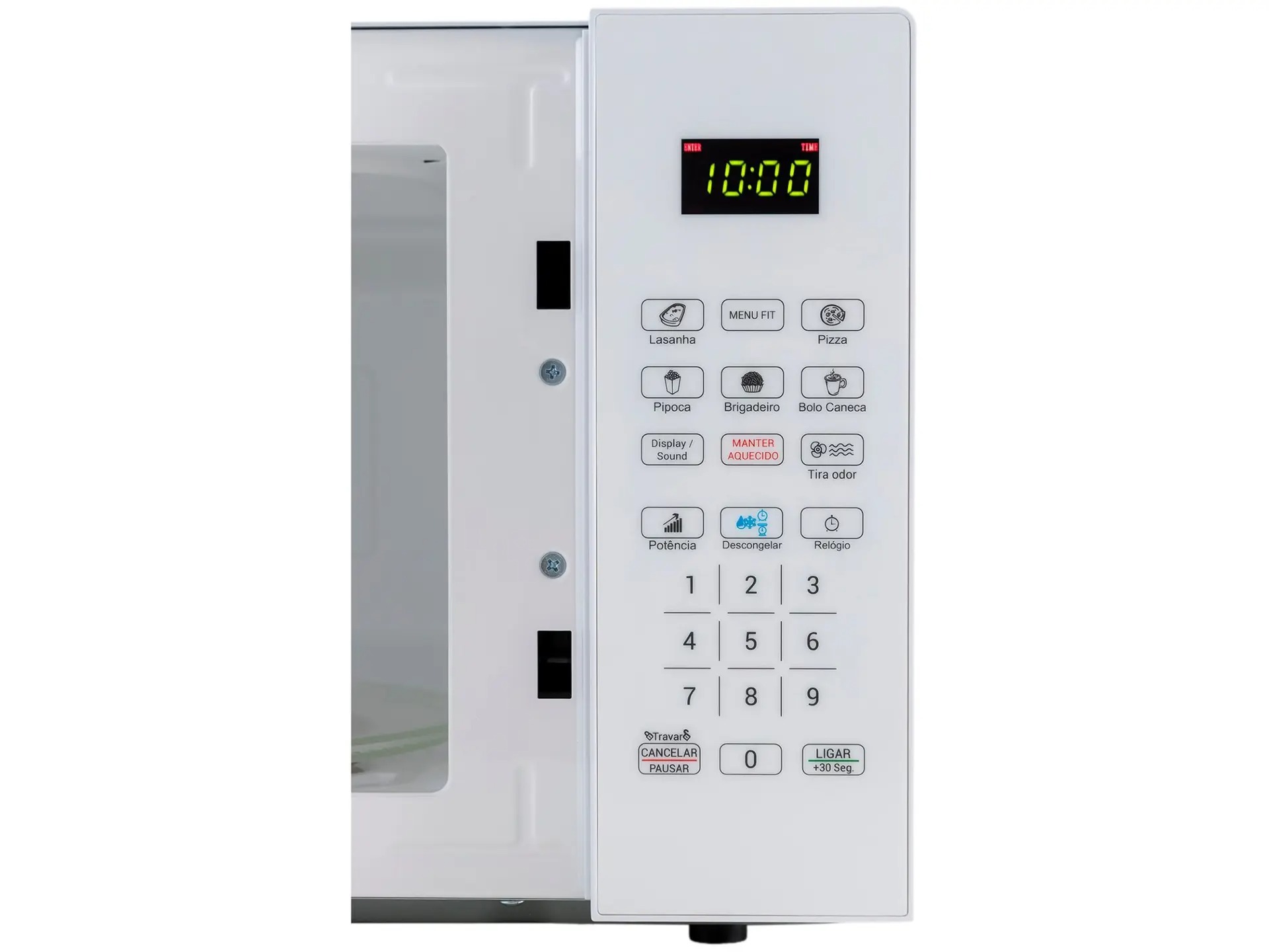 Micro-ondas Philco 20L Multifunções Limpa Fácil PMO23BB Branco 110/220V - Imagem 5