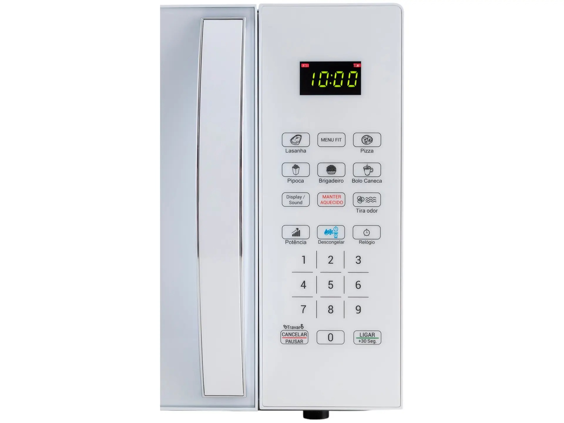 Micro-ondas Philco 20L Multifunções Limpa Fácil PMO23BB Branco 110/220V - Imagem 6