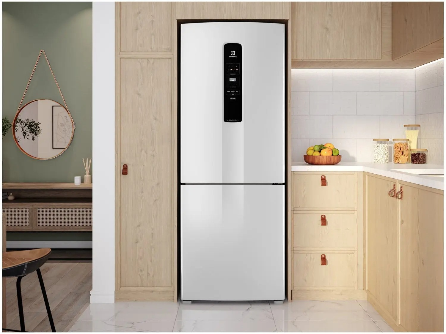 Geladeira/Refrigerador Electrolux Frost Free Inverse Branca 490L Efficient AutoSense IB7 110/220V - Imagem 7