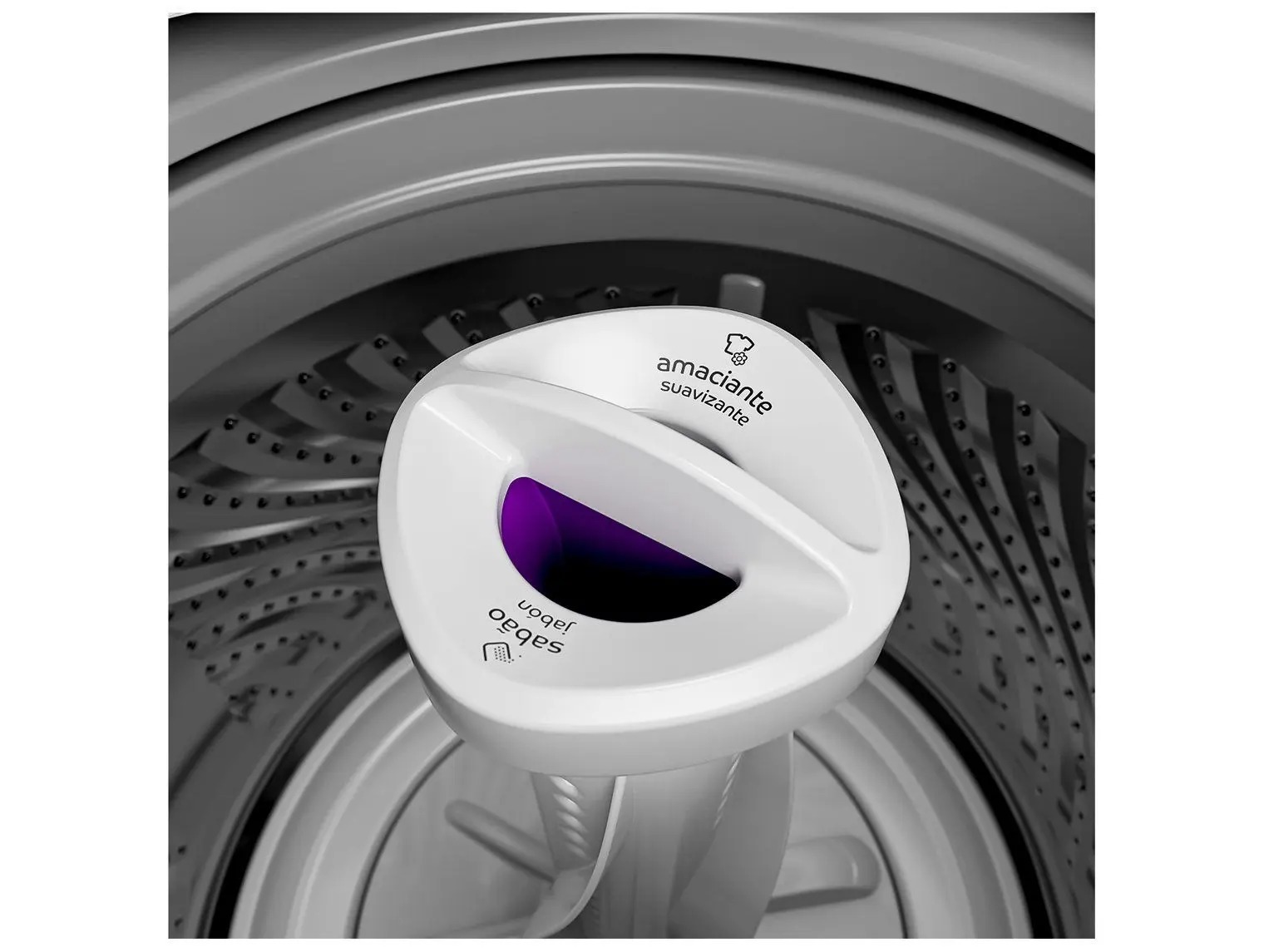 Lavadora de Roupas Consul 13kg Cesto Inox 16 Programas de Lavagem Branca CWH13AB 110/220V - Imagem 9