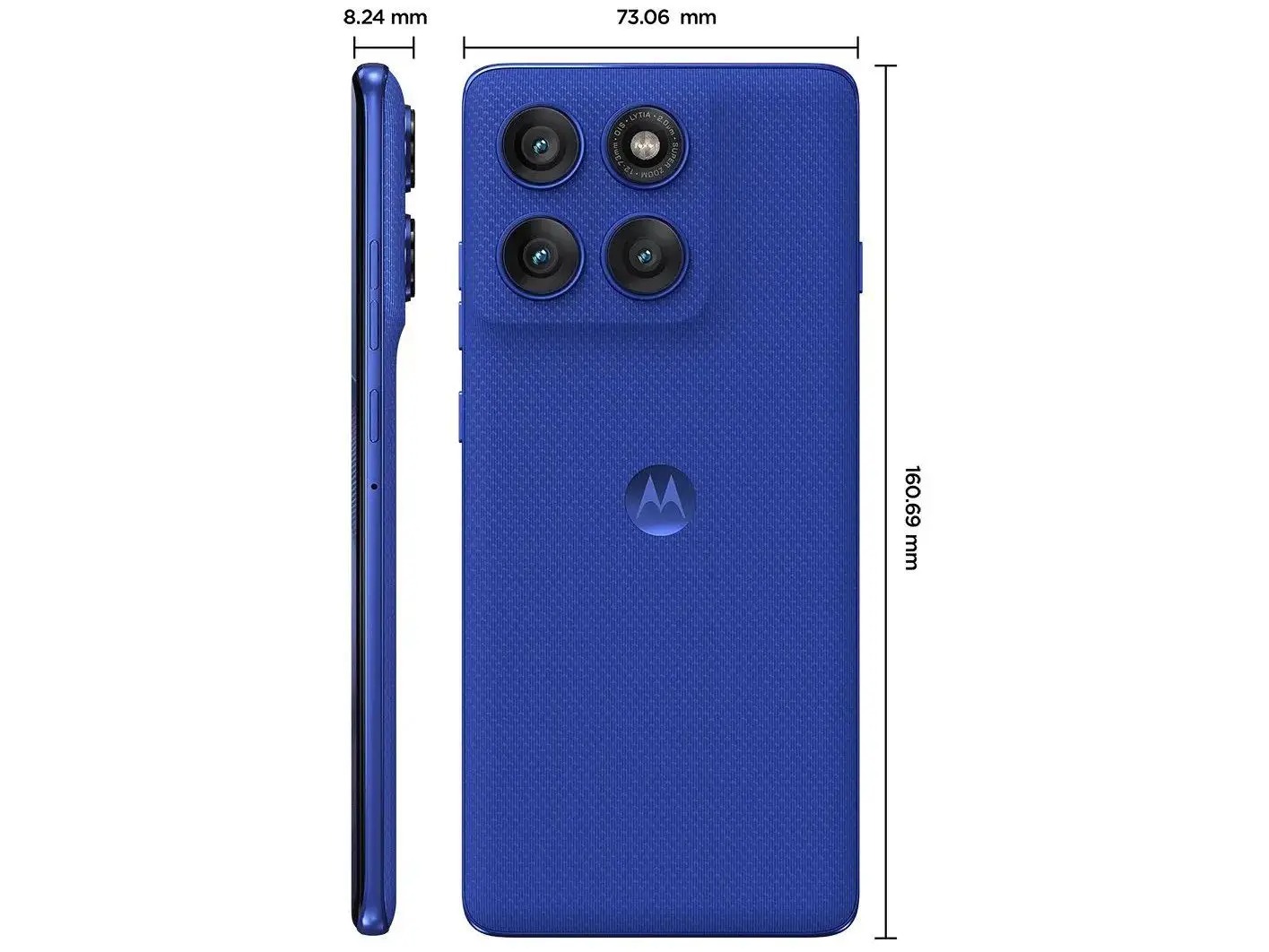 Smartphone Motorola Edge 60 Pro 256GB Azul 5G 24GB RAM 6,7" Câm. Tripla + Selfie 50MP - Imagem 5