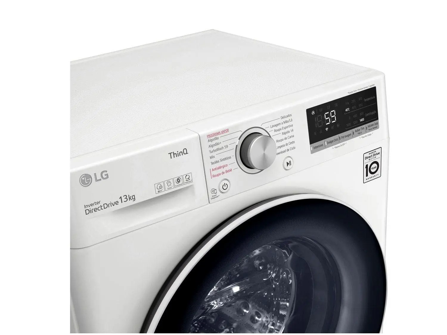 Lavadora Smart VC4 13kg Branca AIDD 110/220V - LG - Imagem 9