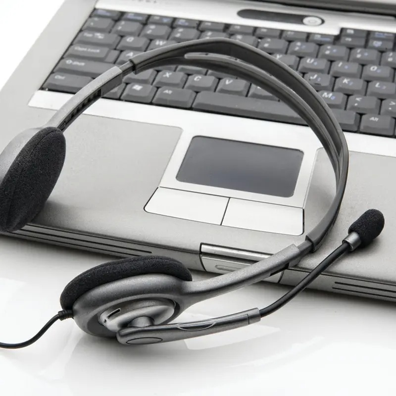 Headset com fio Logitech H111 com Microfone com Redução de Ruído e Conexão 3,5mm - 981-000612 - Imagem 2