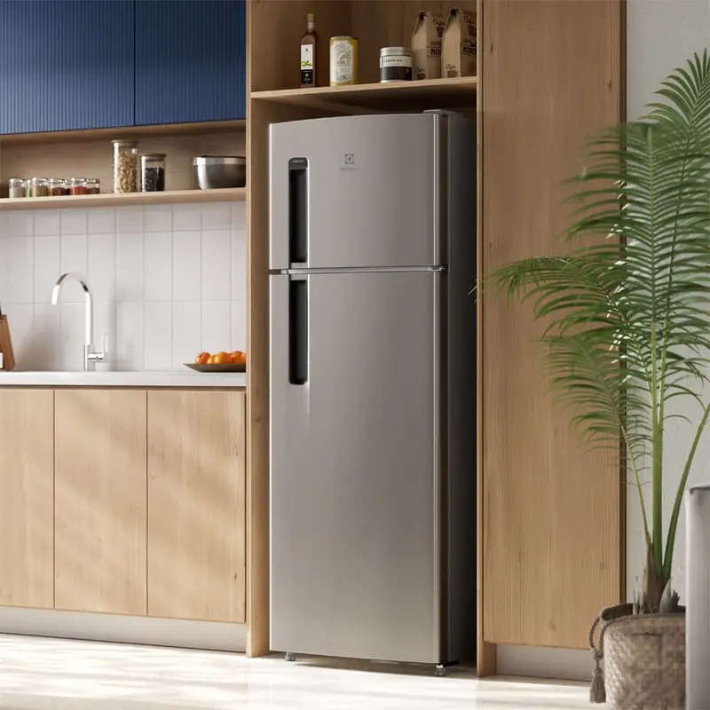 Geladeira Electrolux Frost Free 320L Duplex Inox Look (TF38S) 110/220V - Imagem 2