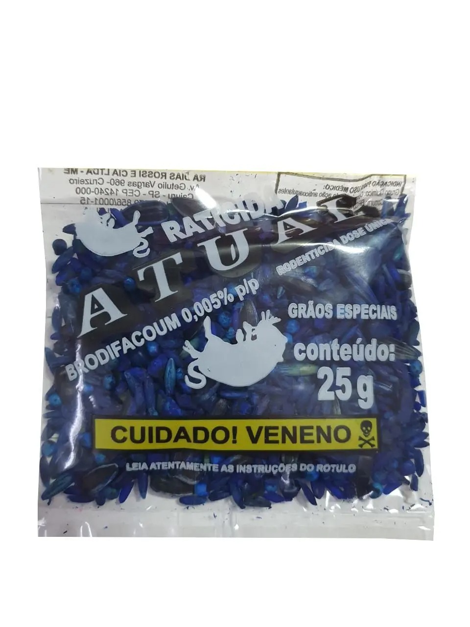 Kit 40 Semente Girassol Venen Azul Raticid Isca Rato - outros - Imagem 3