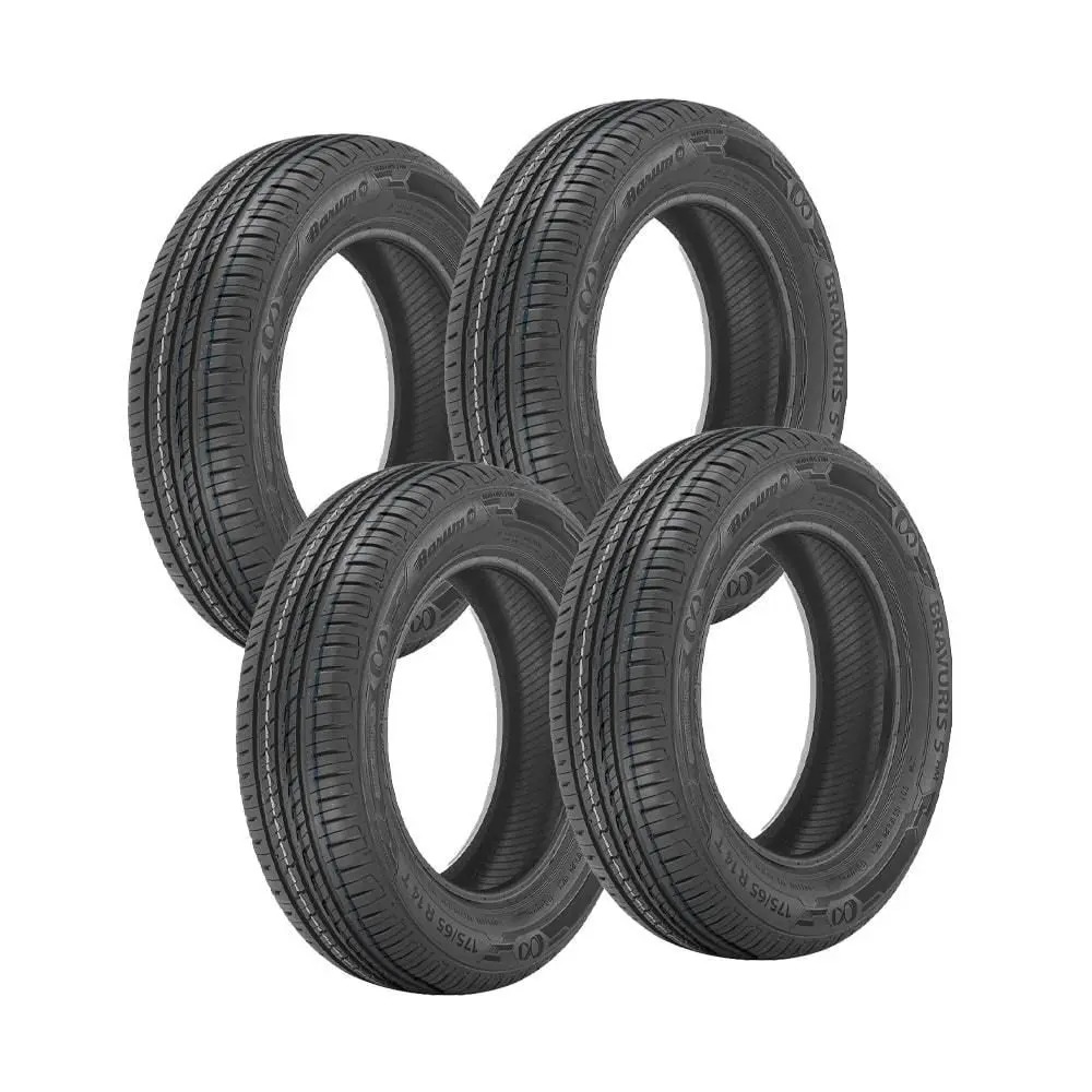 Jogo 4 Pneus Barum by Continental Aro 13 Bravuris 5HM 175-70R13 82T