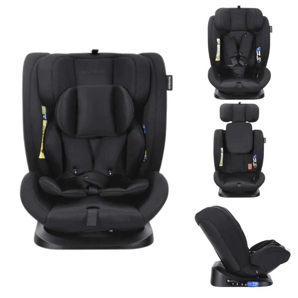 Cadeirinha Cadeira De Bebê 0 a 36Kg Reclinável Para Carro Infantil Auto - Multilaser