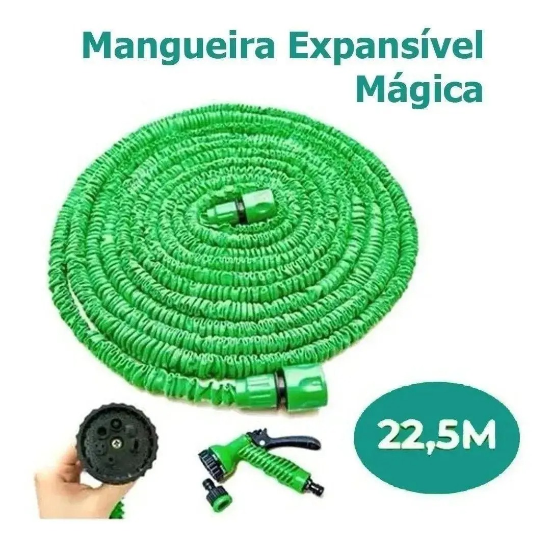 Mangueira Expansível E Flexível Inteligente Campeã Em Vendas 22,5 METROS - MANGUEIRA MAGICA 22M