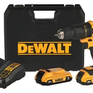 Parafusadeira e furadeira dewalt 1 2 brushless dcd7781d2 com 2 bateria 2ah e carregador 20v max