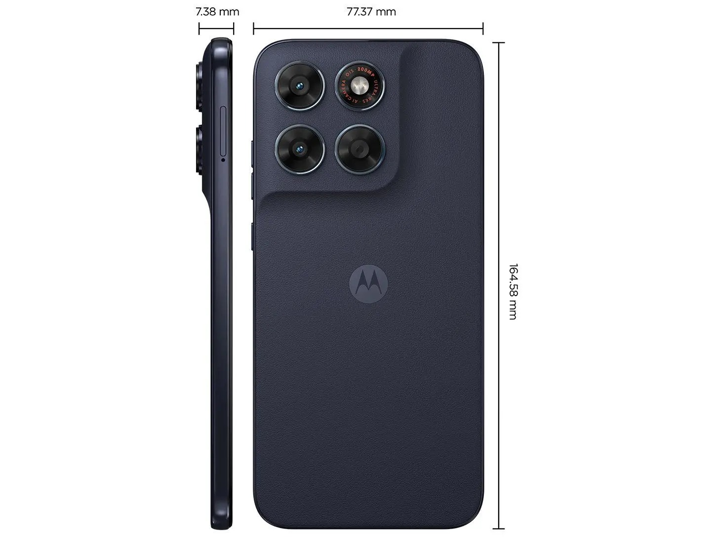 Smartphone Motorola Moto G Max 256GB 5G 8GB RAM 16GB RAM Boost Inteligente Grafite 6,8" Câm. Dupla 200MP+8MP Selfie 32MP - Imagem 4