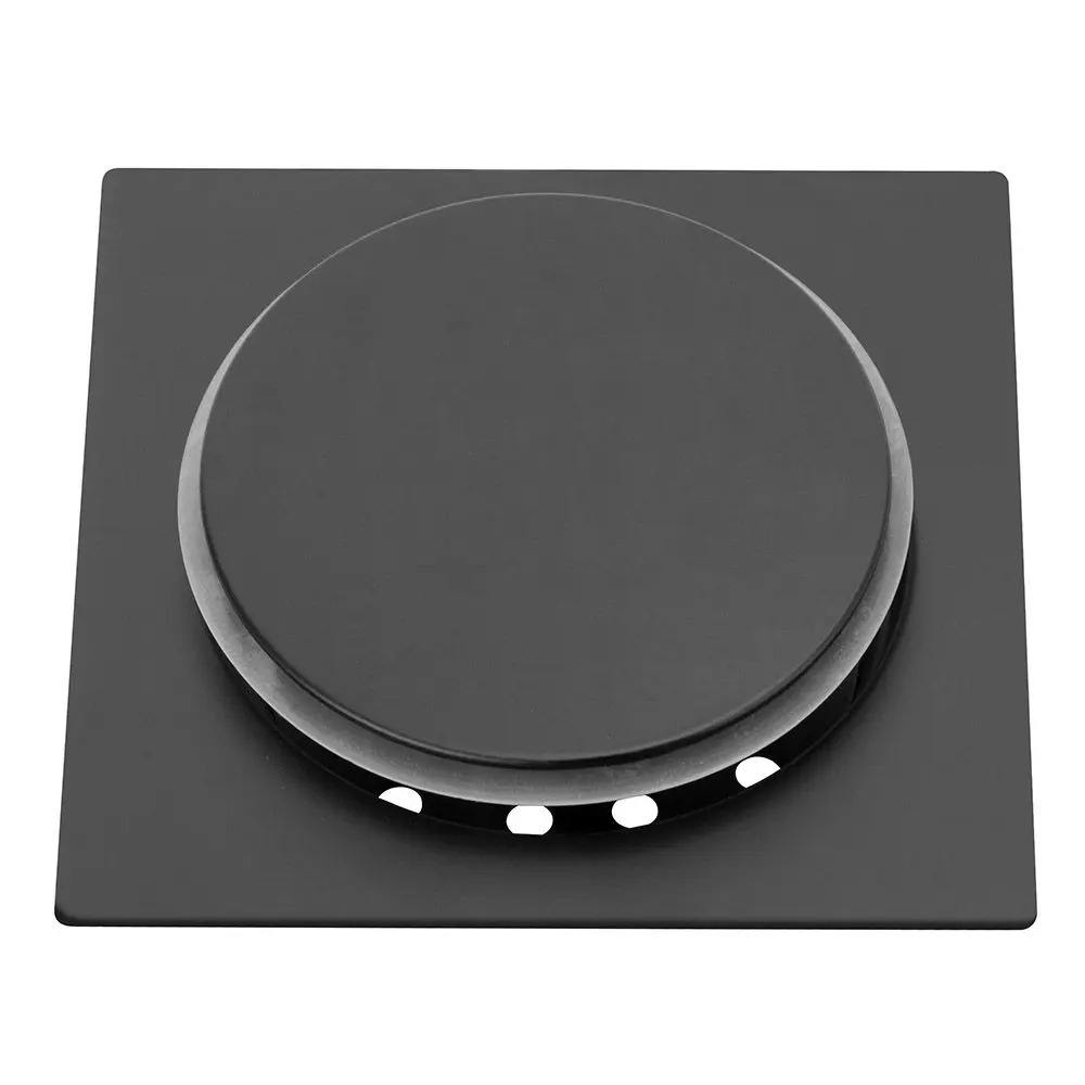 Ralo Click P/Banheiro Quadrado Preto Black 10x10 Veda Cheiro - Modelar - Imagem 3