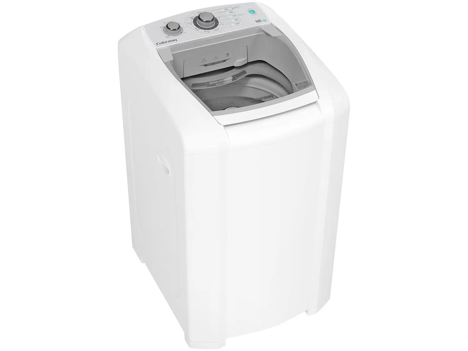 Máquina de Lavar Roupas 12 Kg Colormaq LCA - Sistema Antimanchas, Filtro Duplo de Fiapos, Branca 110/220V - Imagem 2
