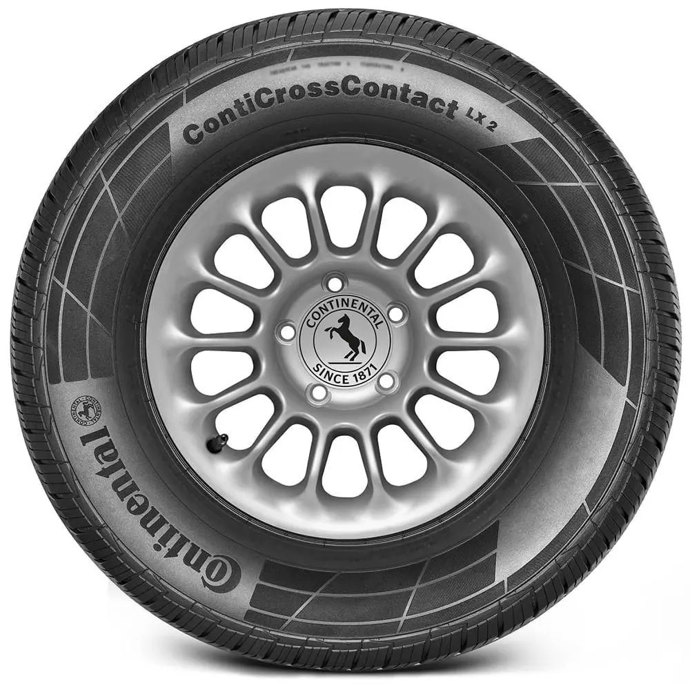 Kit 2 Pneu Continental Aro 18 225/55r18 98V FR Conticrosscontact LX2 - Continental Pneus - Imagem 3