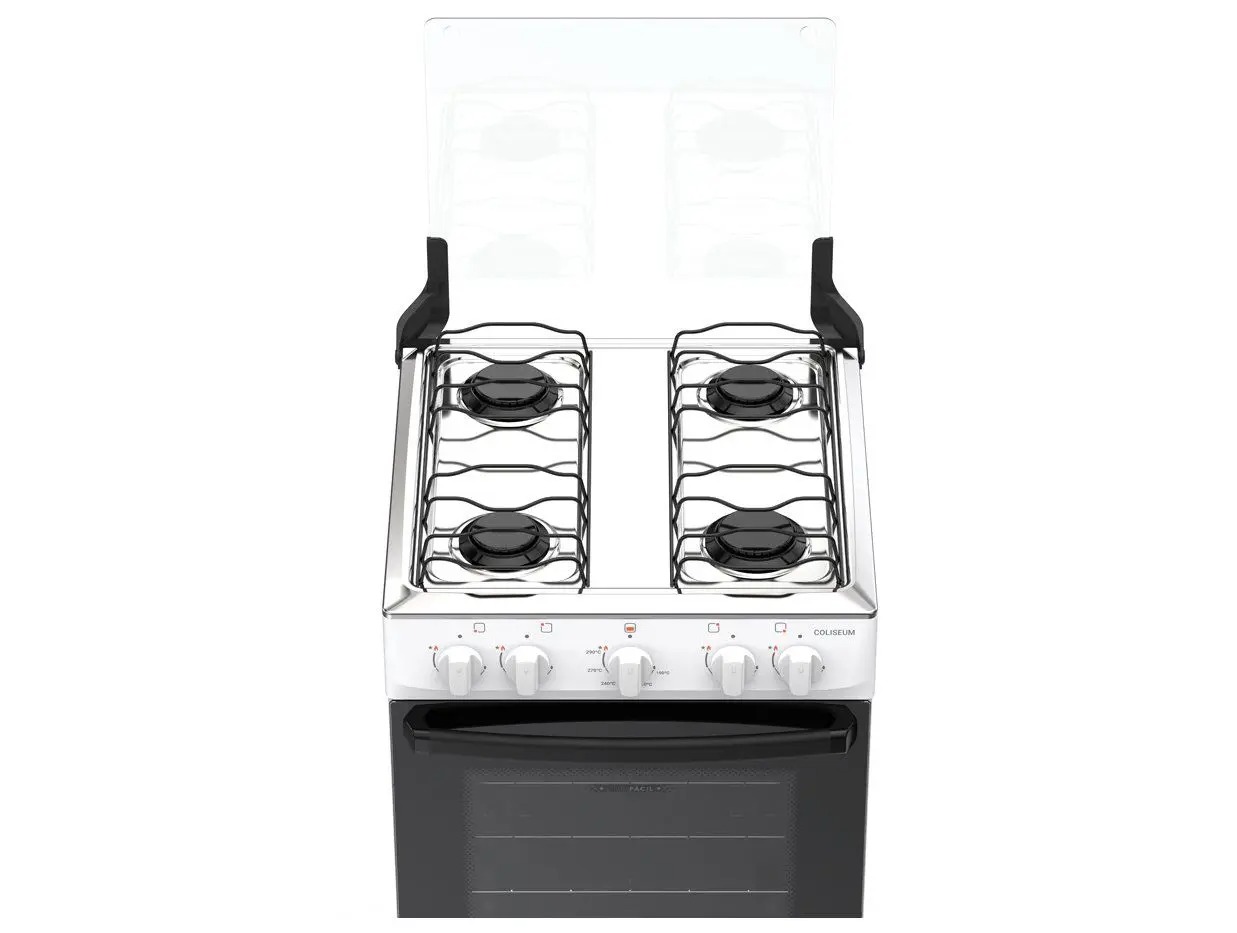 Fogão 4 Bocas Atlas Branco Coliseum Plus 110/220V - Imagem 8