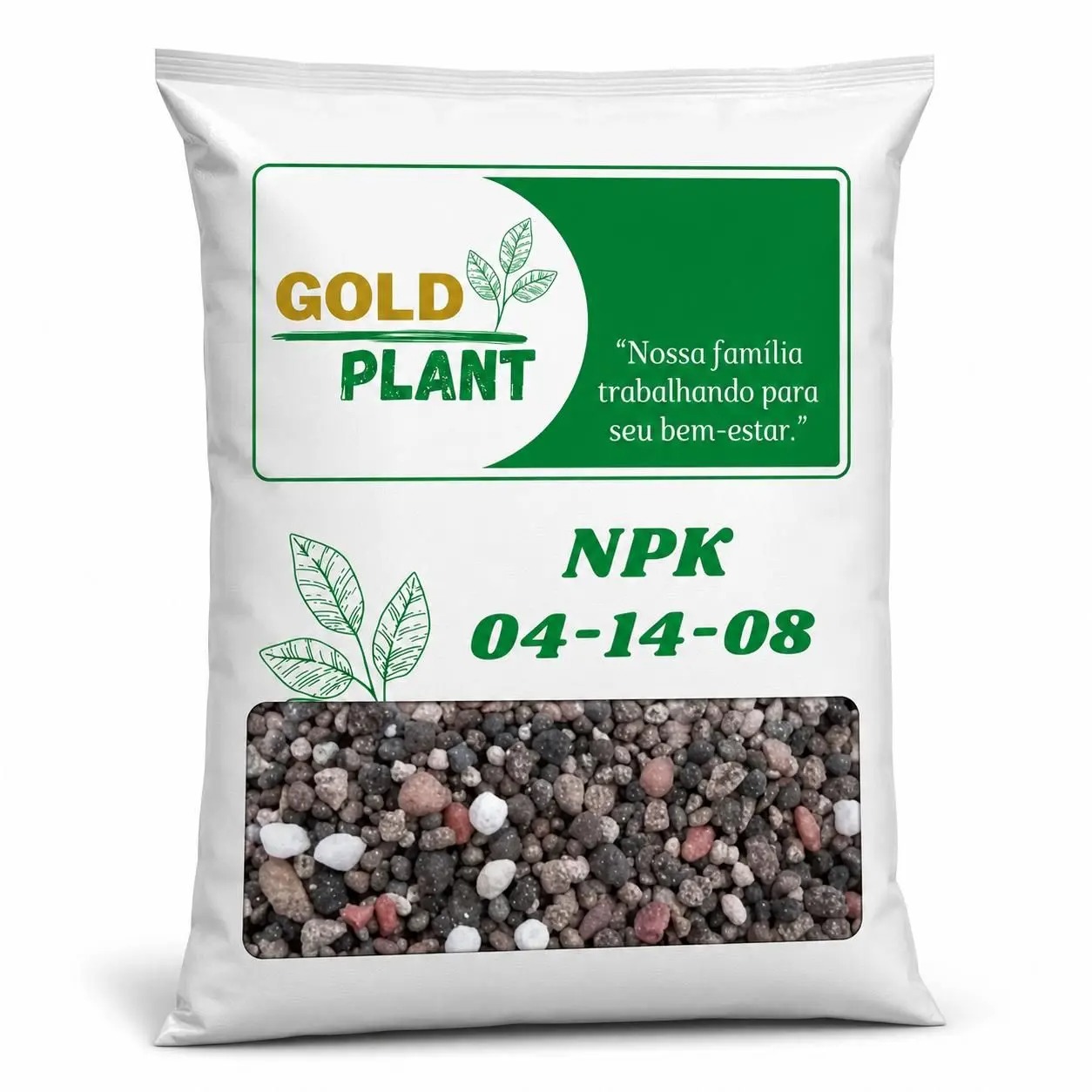 Adubo Fertilizante granulado NPK 041408 5 Kg Gold Plant