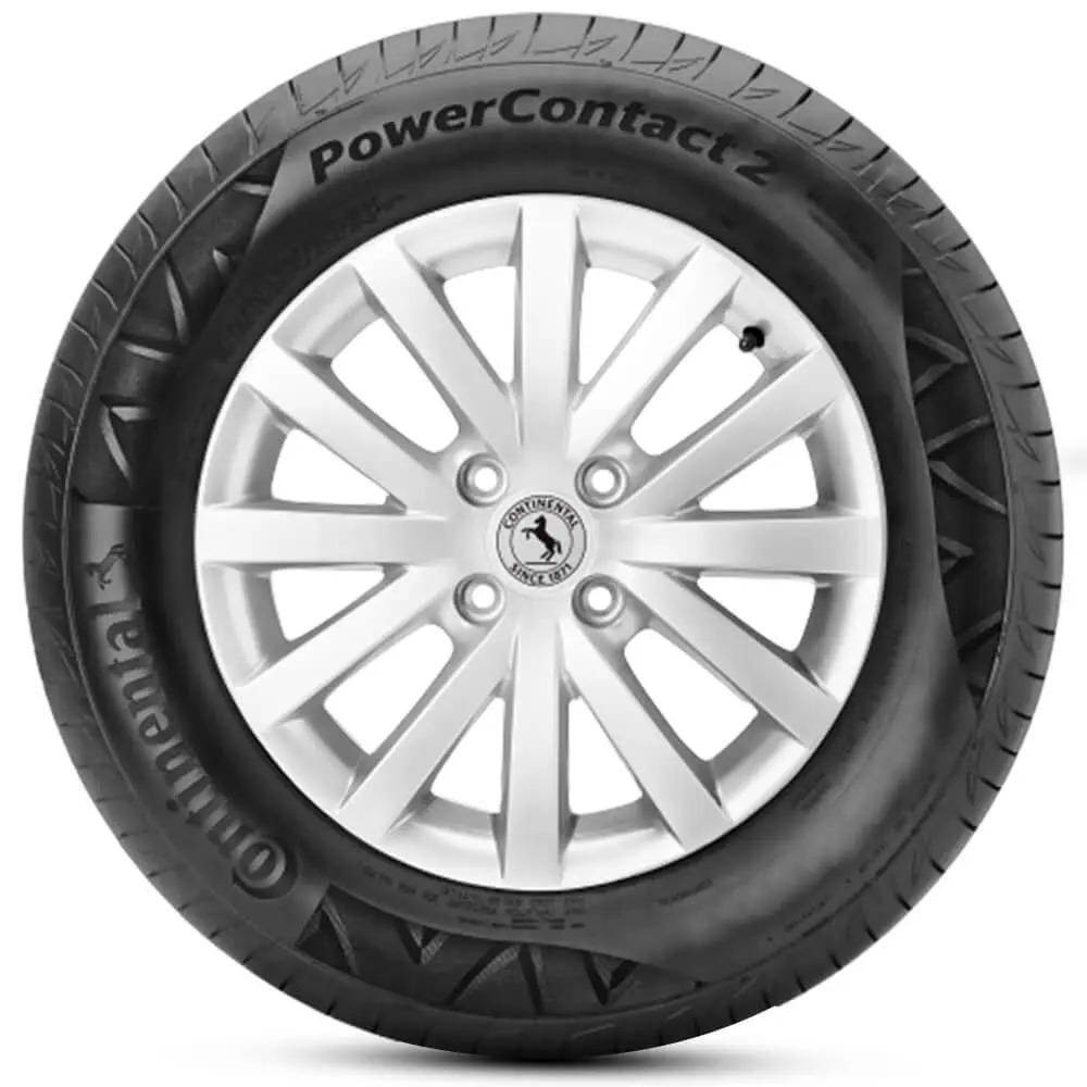 Kit 4 Pneu Continental Aro 16 205/55r16 91v Fr PowerContact2 - Continental Pneus - Imagem 3