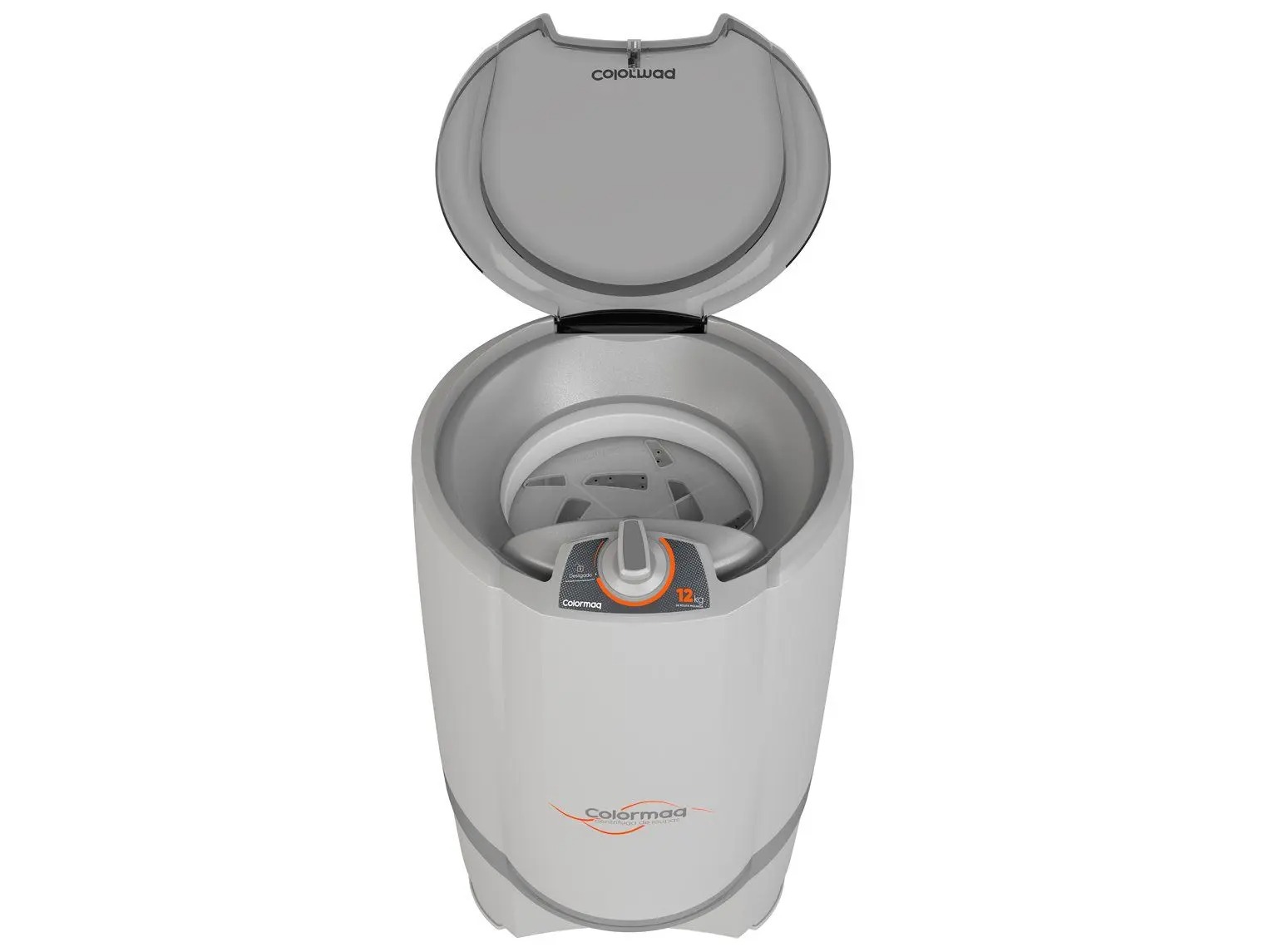 Centrífuga de Roupas 12kg Colormaq CCT04IPT Prata 110/220V - Imagem 4