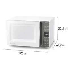 Microondas 36 Litros Electrolux ME36B Efficient 1600W Branco 110/220V - Imagem 4