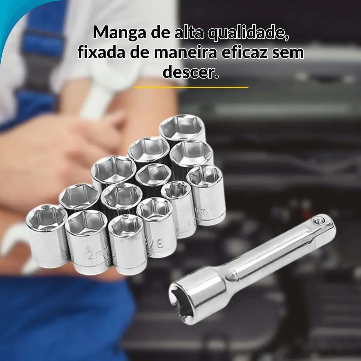 Kit Ferramentas 40 Peças Essencial Para Mecânicos Pronto Entrega - Atena - Imagem 3