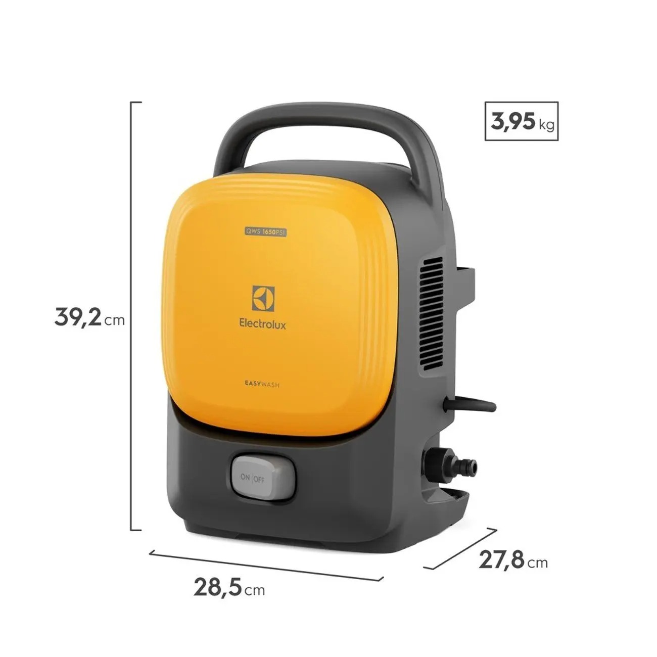 Lavadora de Alta Pressão Electrolux 1650 PSI - 1400W EasyWash QWS1650 - Imagem 4